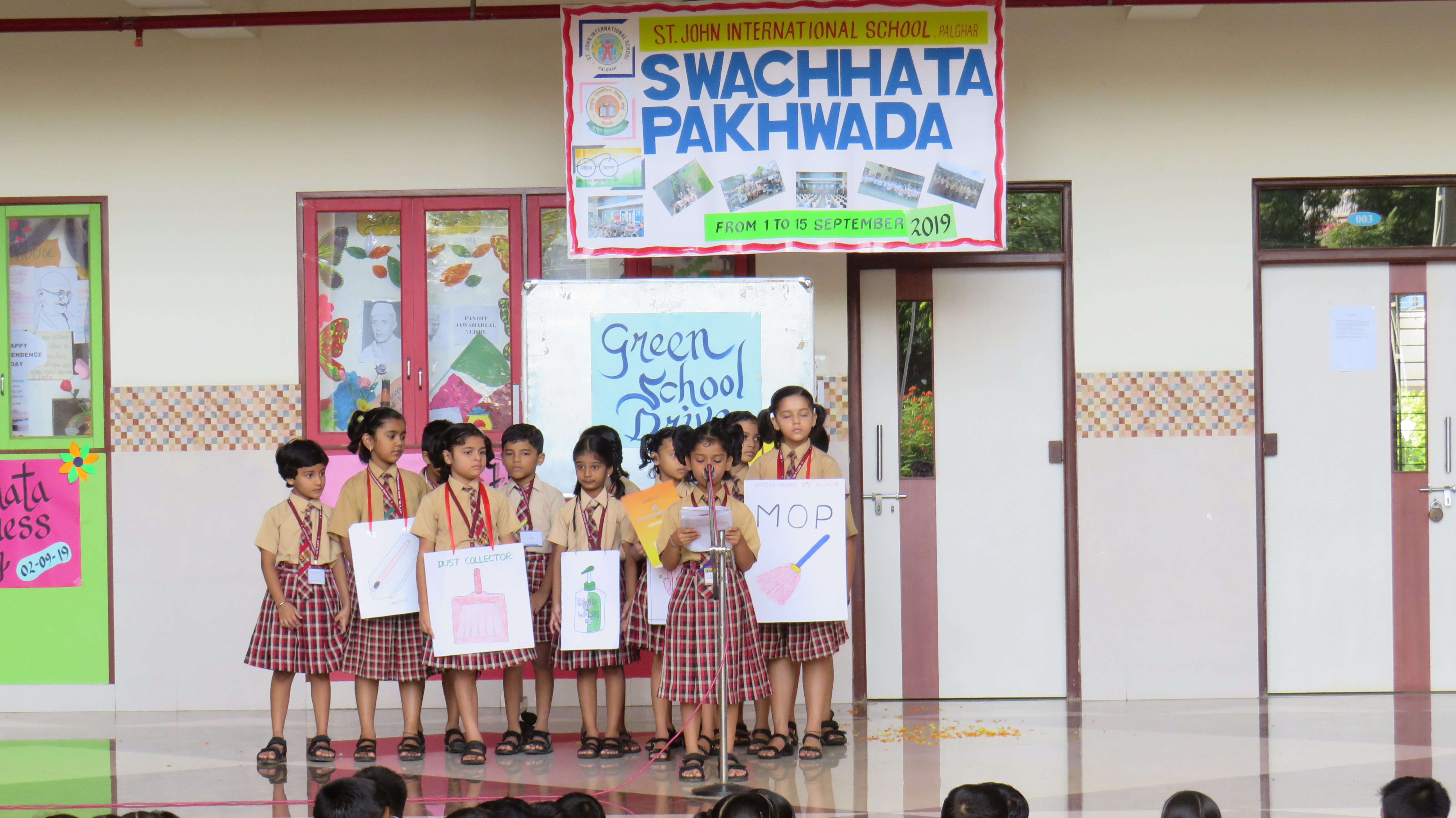 Swachhata Pakhwada 2019-20 (Day 4: Green School Drive)